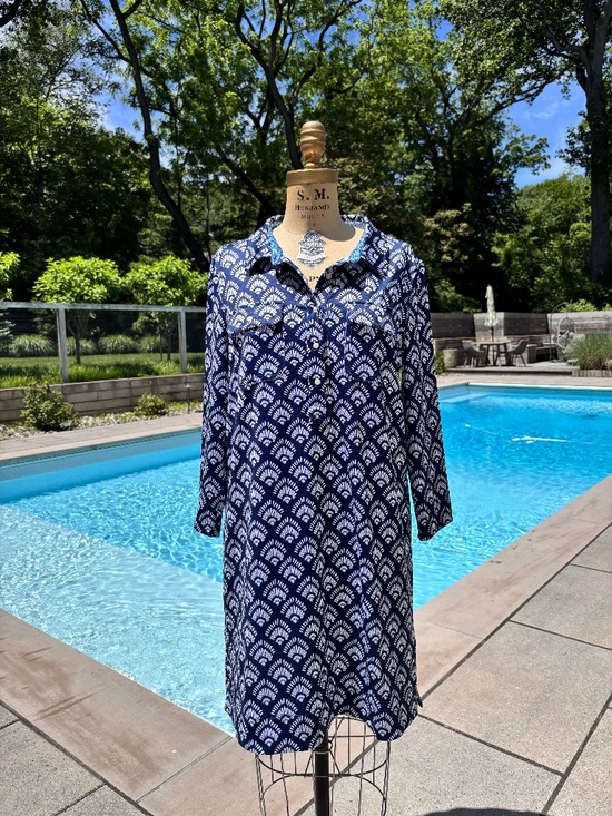 Vineyard Vines Dresses & Skirts - Vinyard Vines Margo UPF Shirtdress Size L